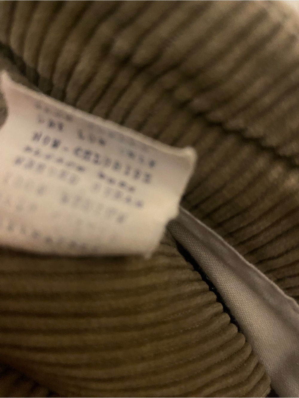 Polo Ralph Lauren Olive Green Corduroy Pleated Trousers Vtg Dbl Pleated 32 x 28 - Picture 5 of 10